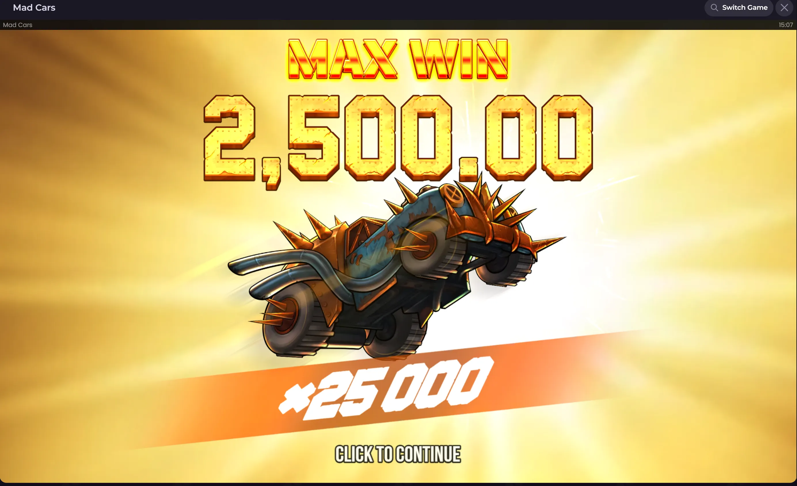 User provided screenshot