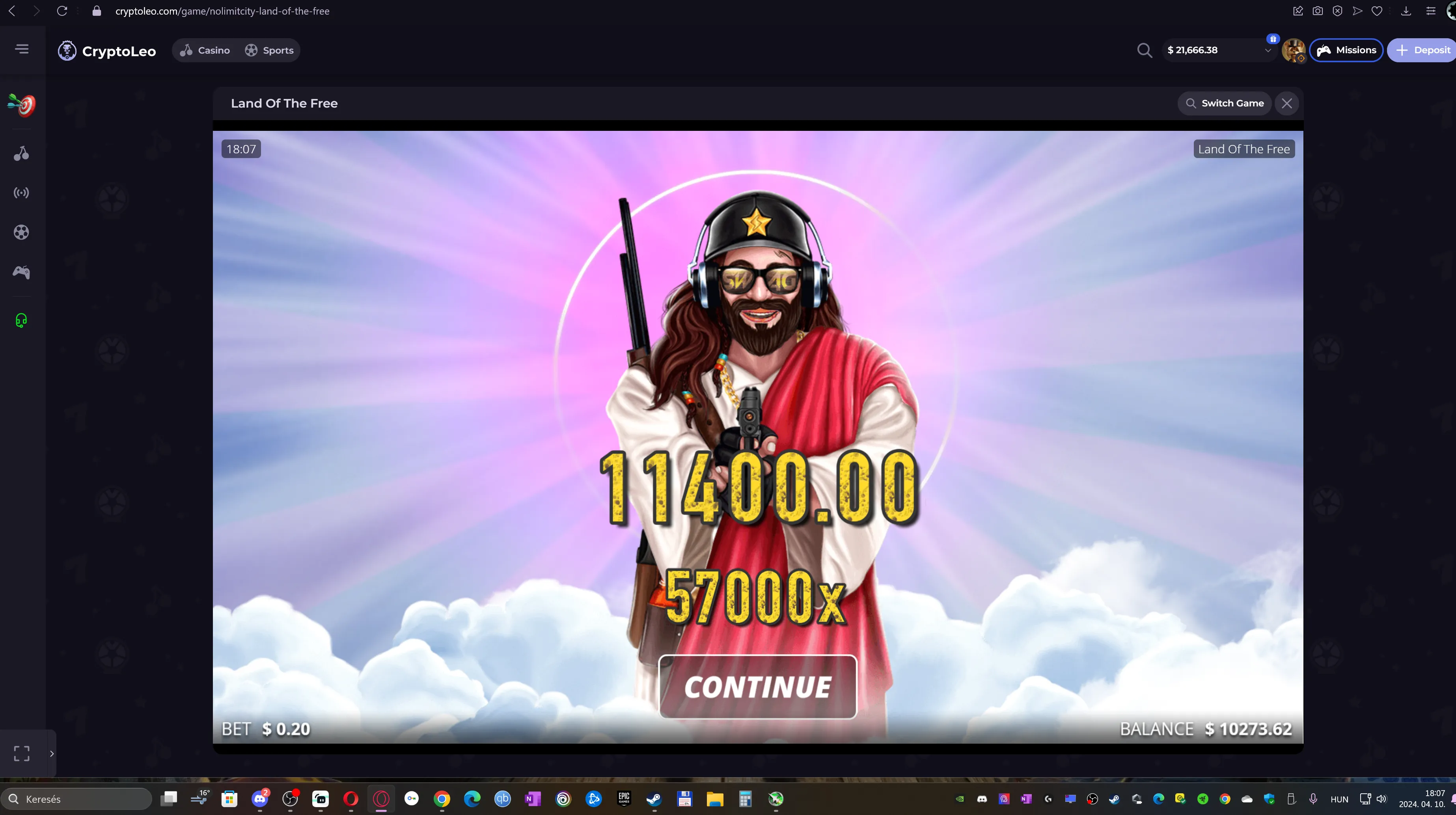 User provided screenshot