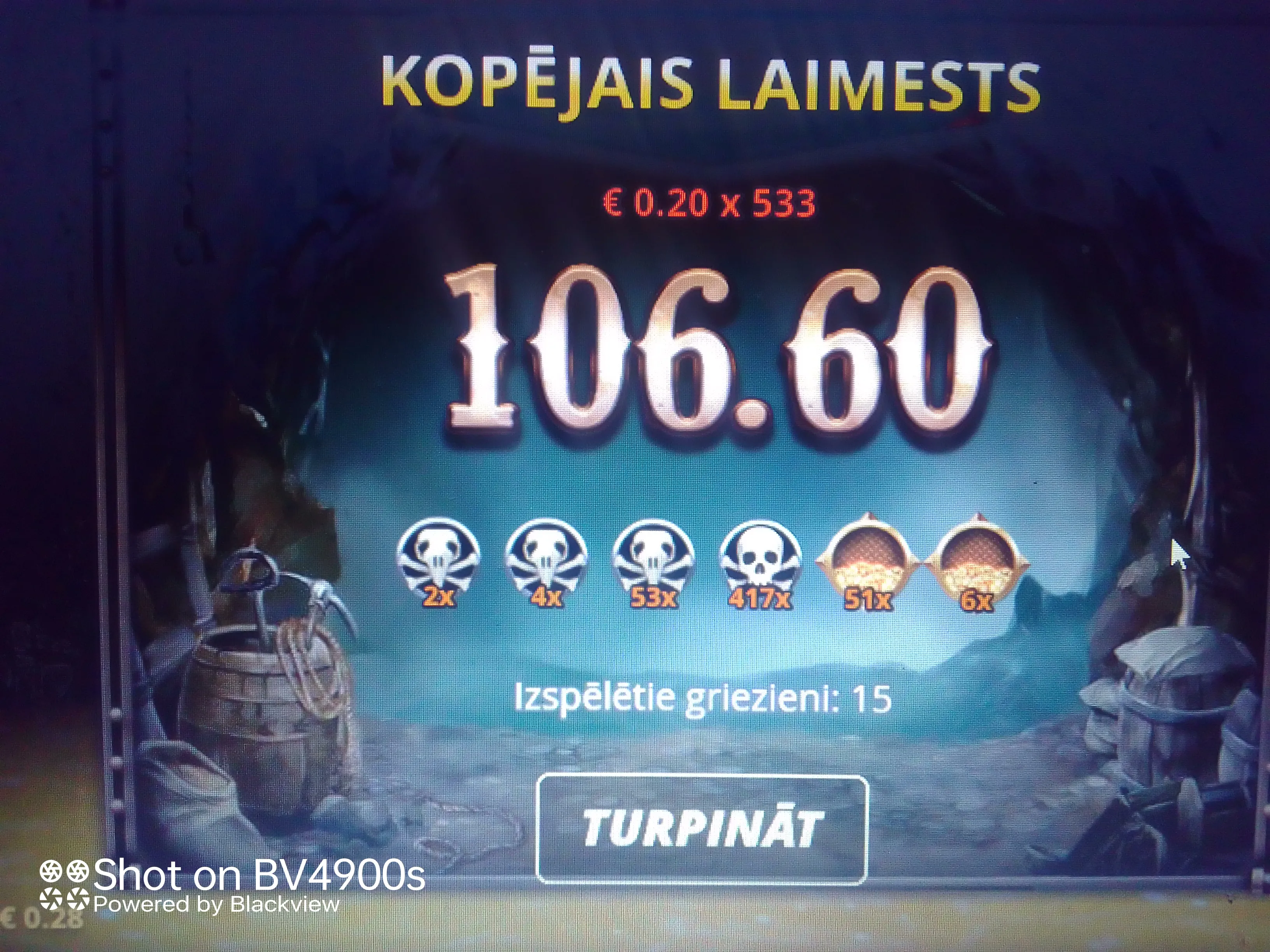User provided screenshot