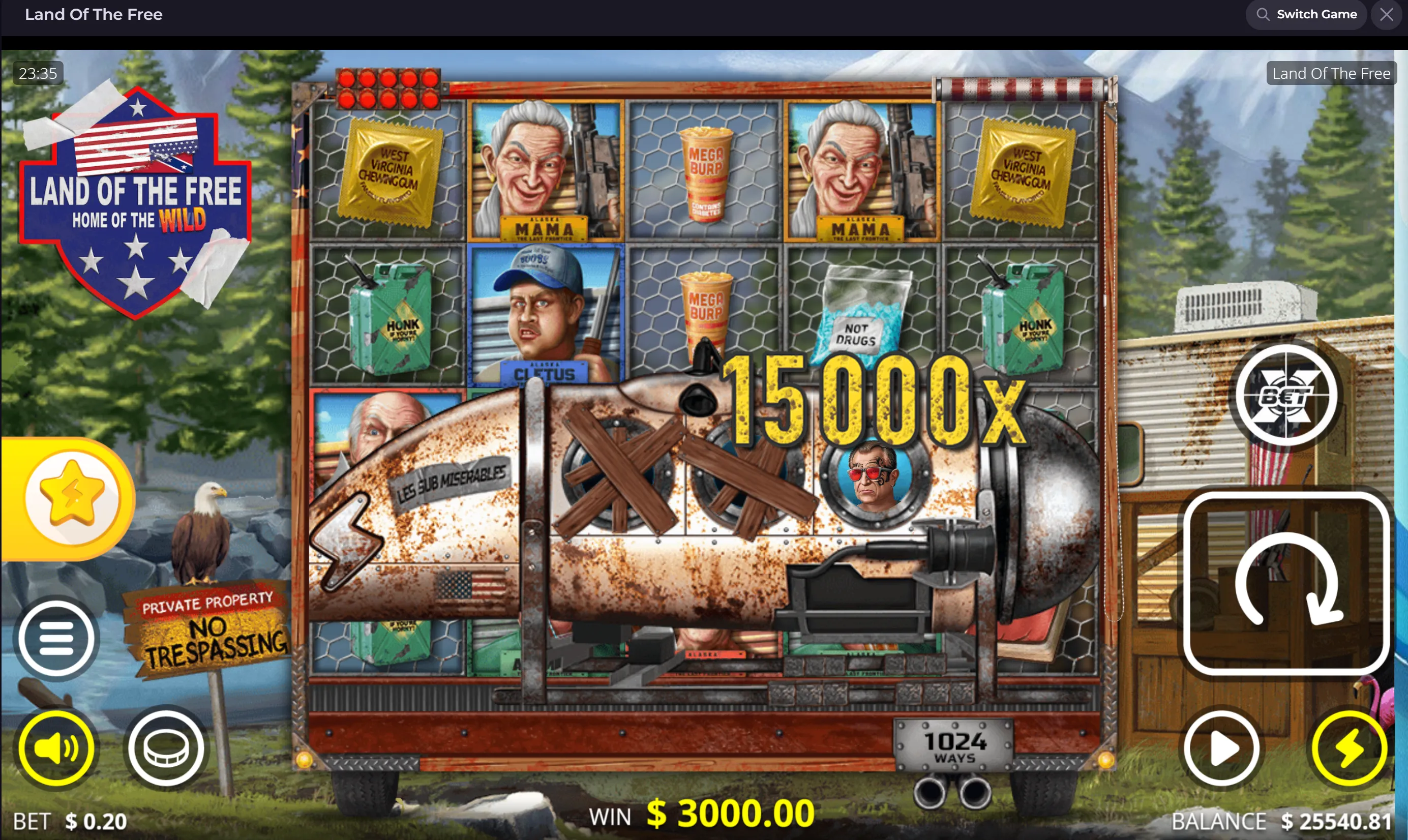 User provided screenshot