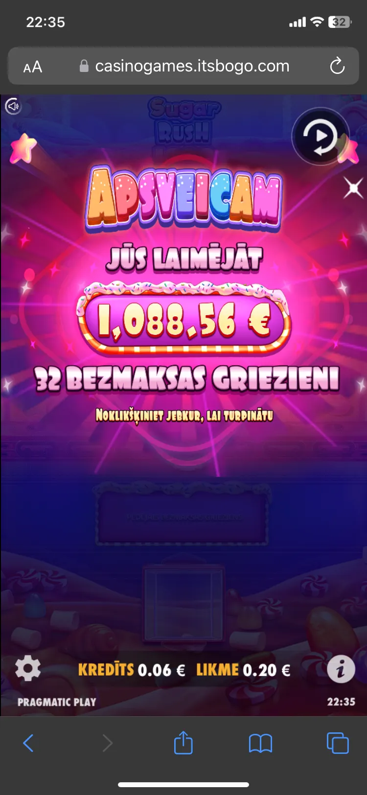 User provided screenshot