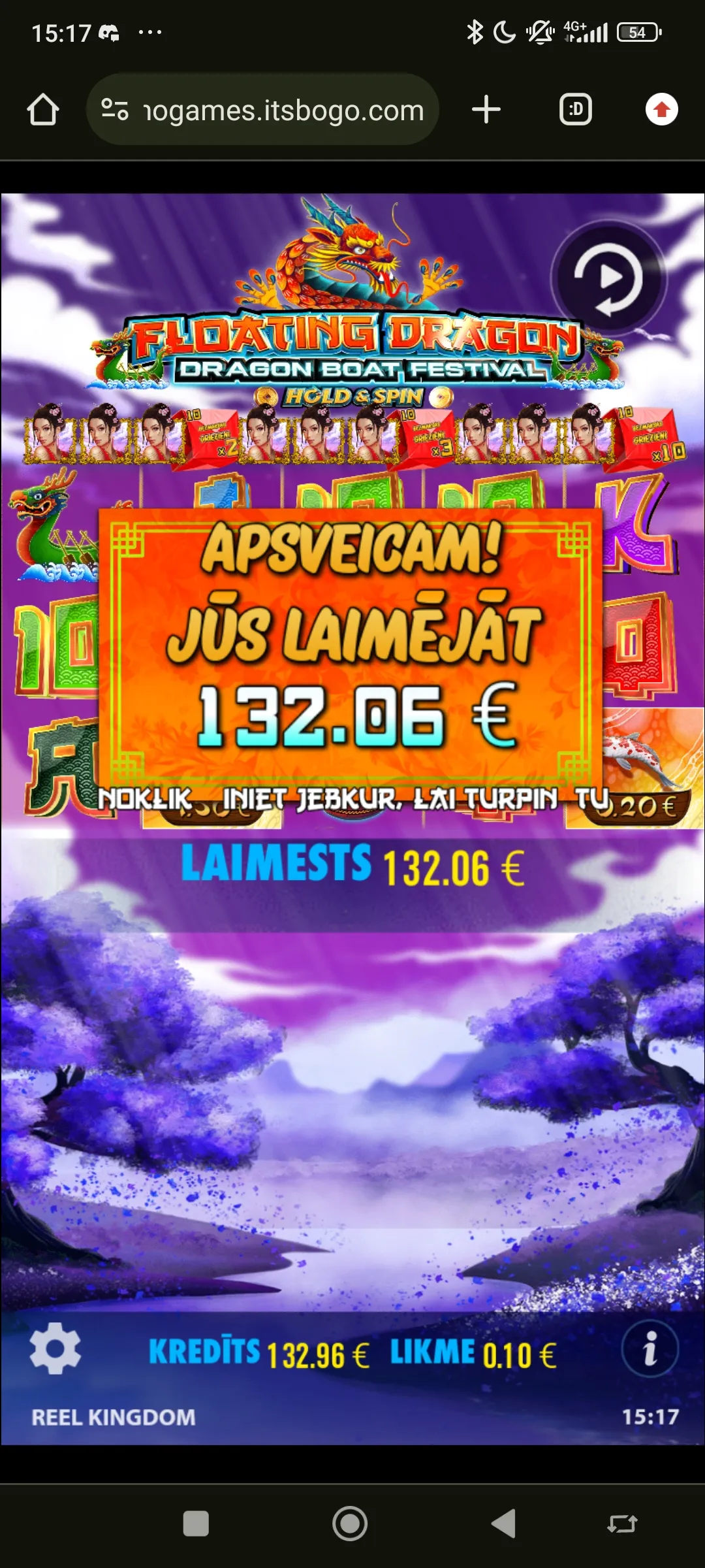 User provided screenshot