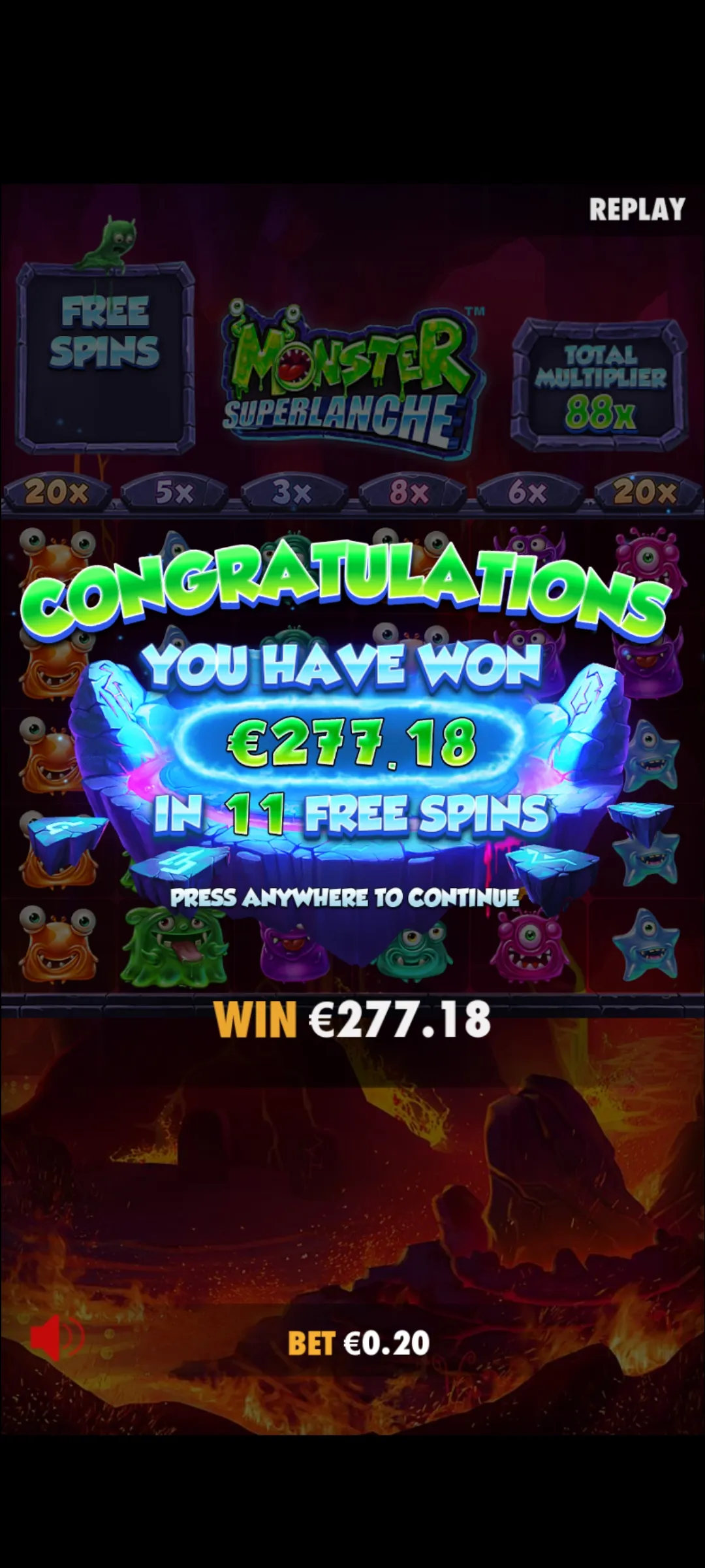 User provided screenshot