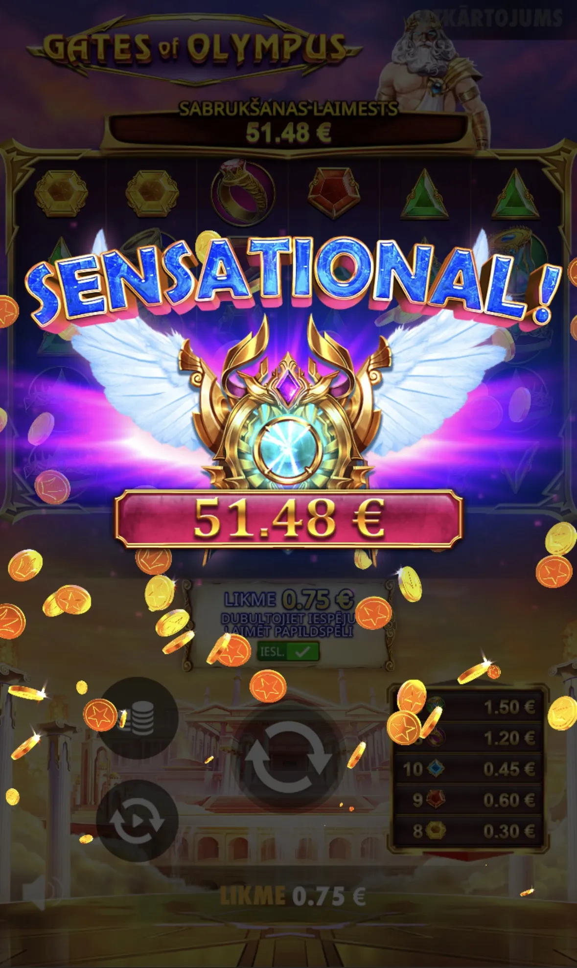 User provided screenshot