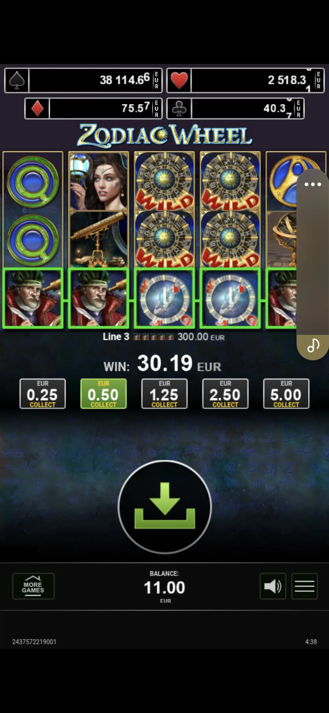 User provided screenshot
