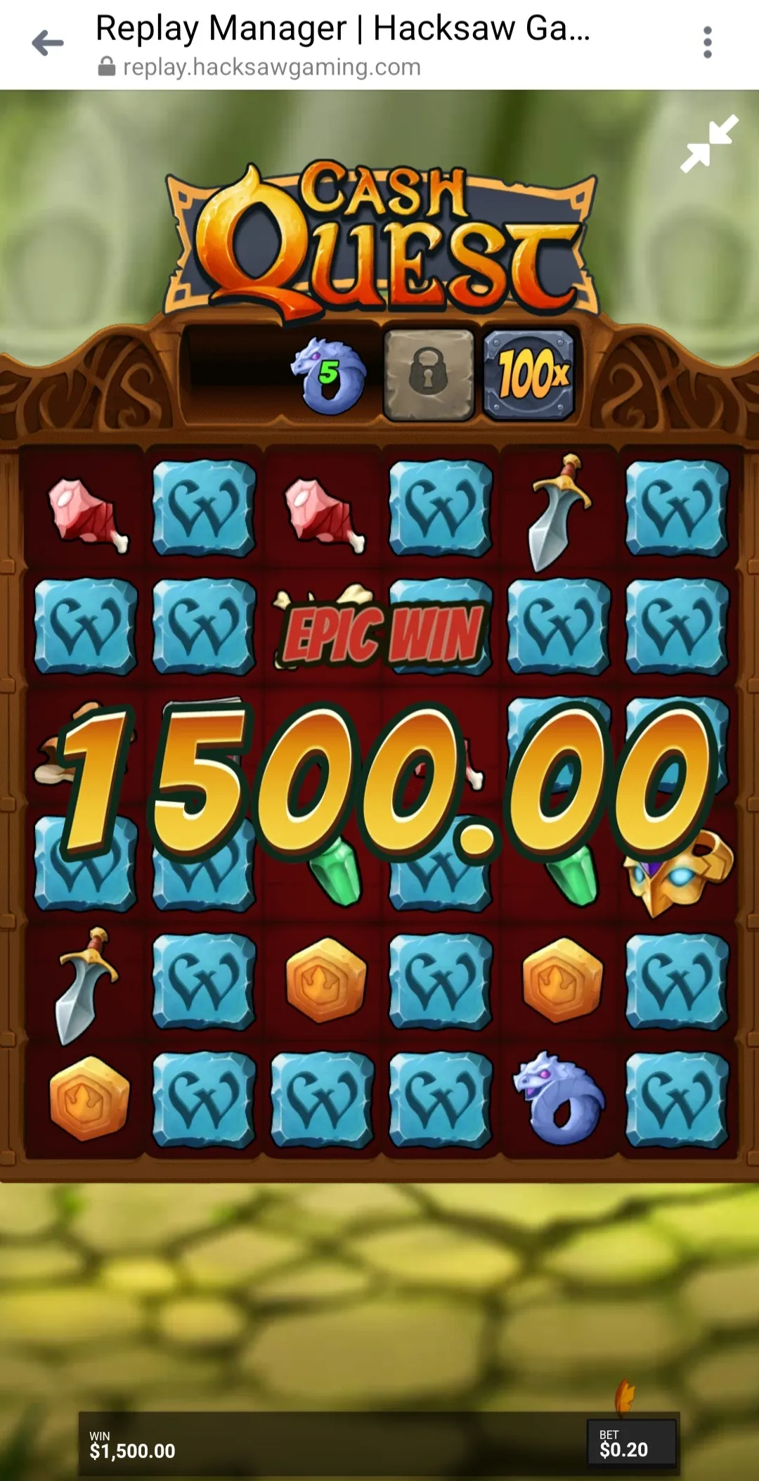User provided screenshot