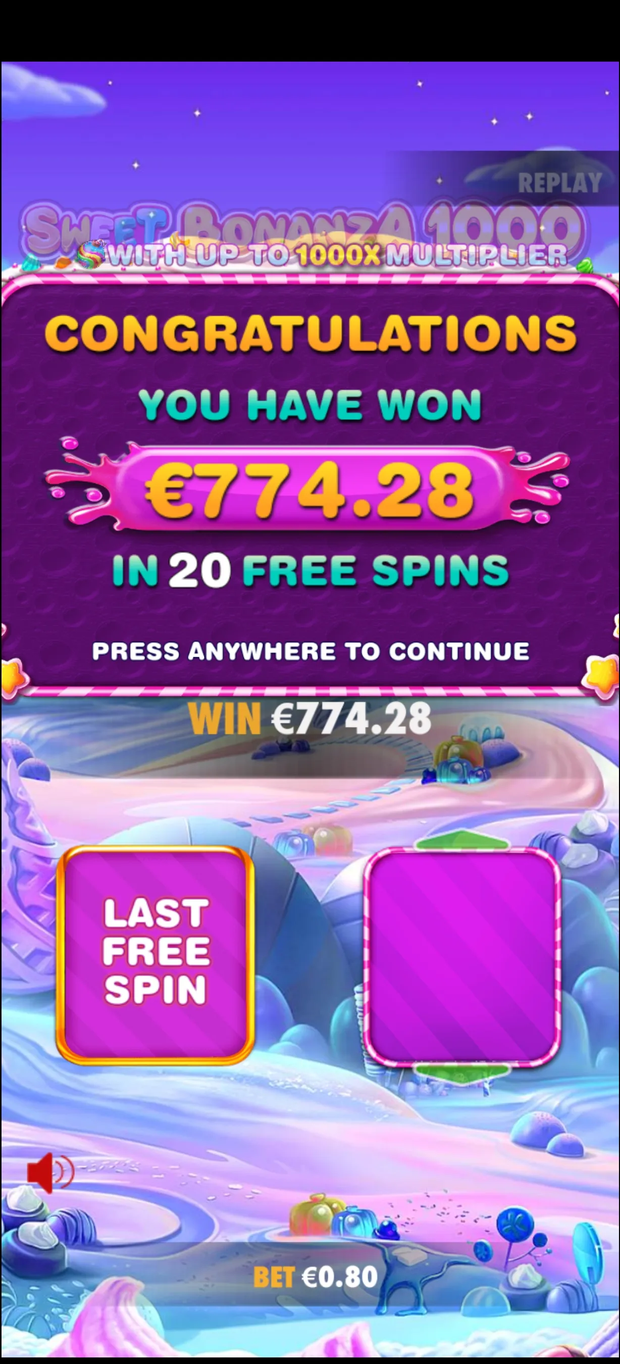 User provided screenshot