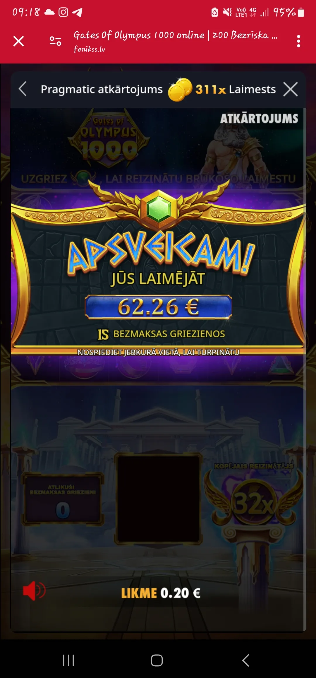 User provided screenshot