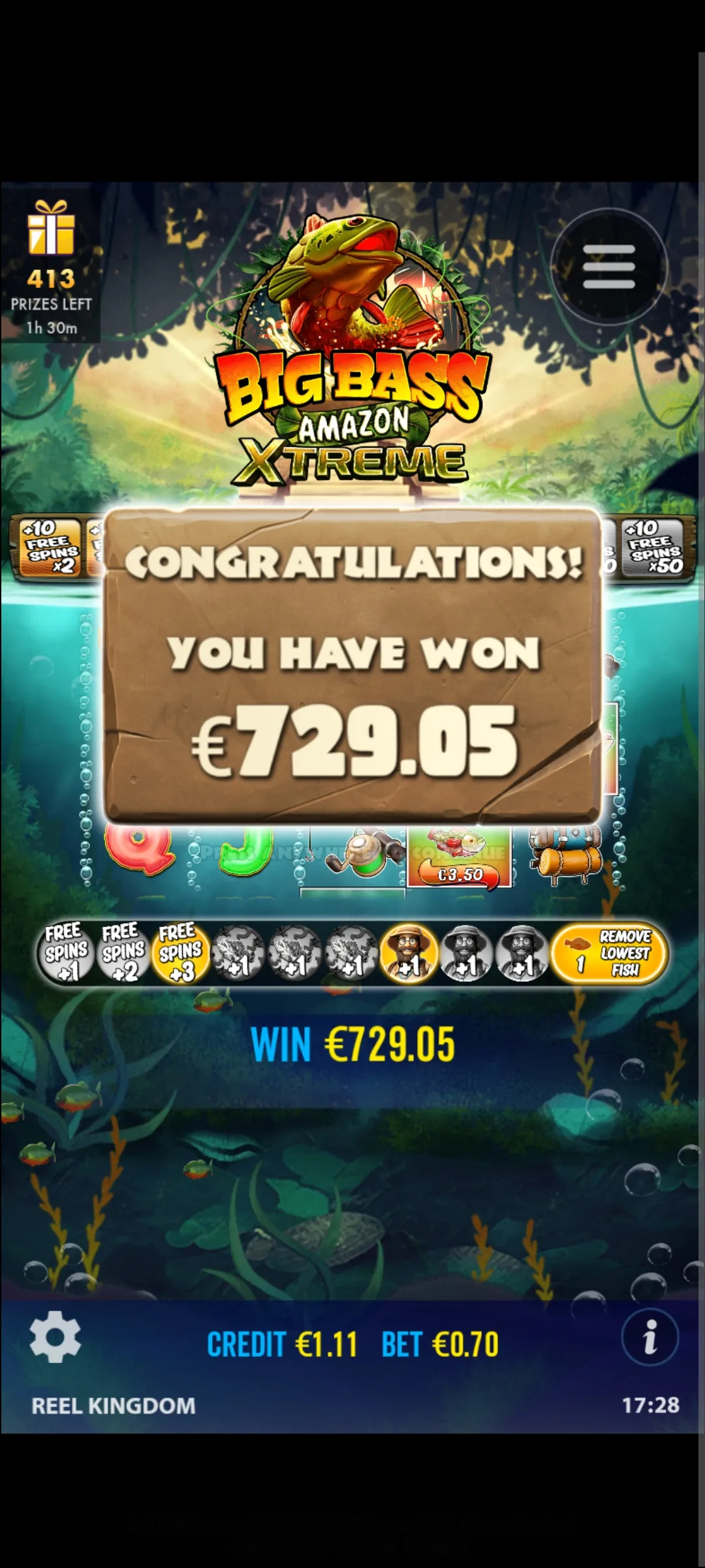 User provided screenshot