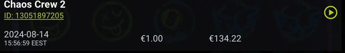 User provided screenshot