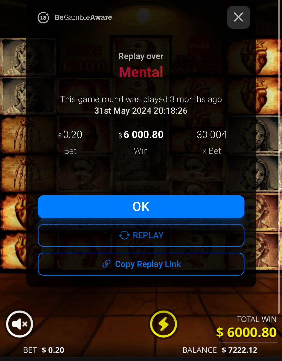 User provided screenshot
