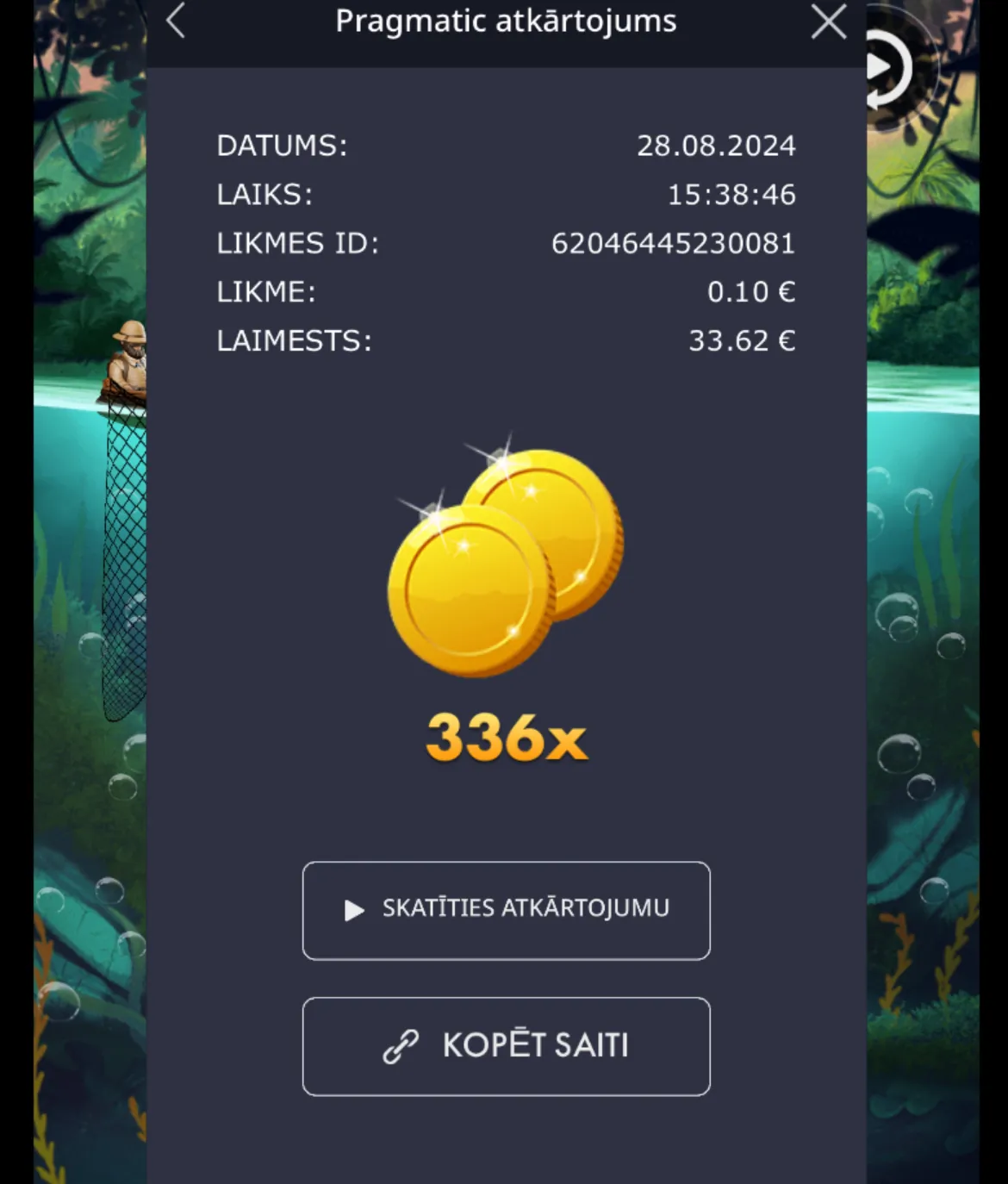User provided screenshot
