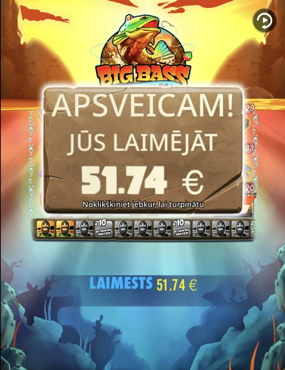User provided screenshot