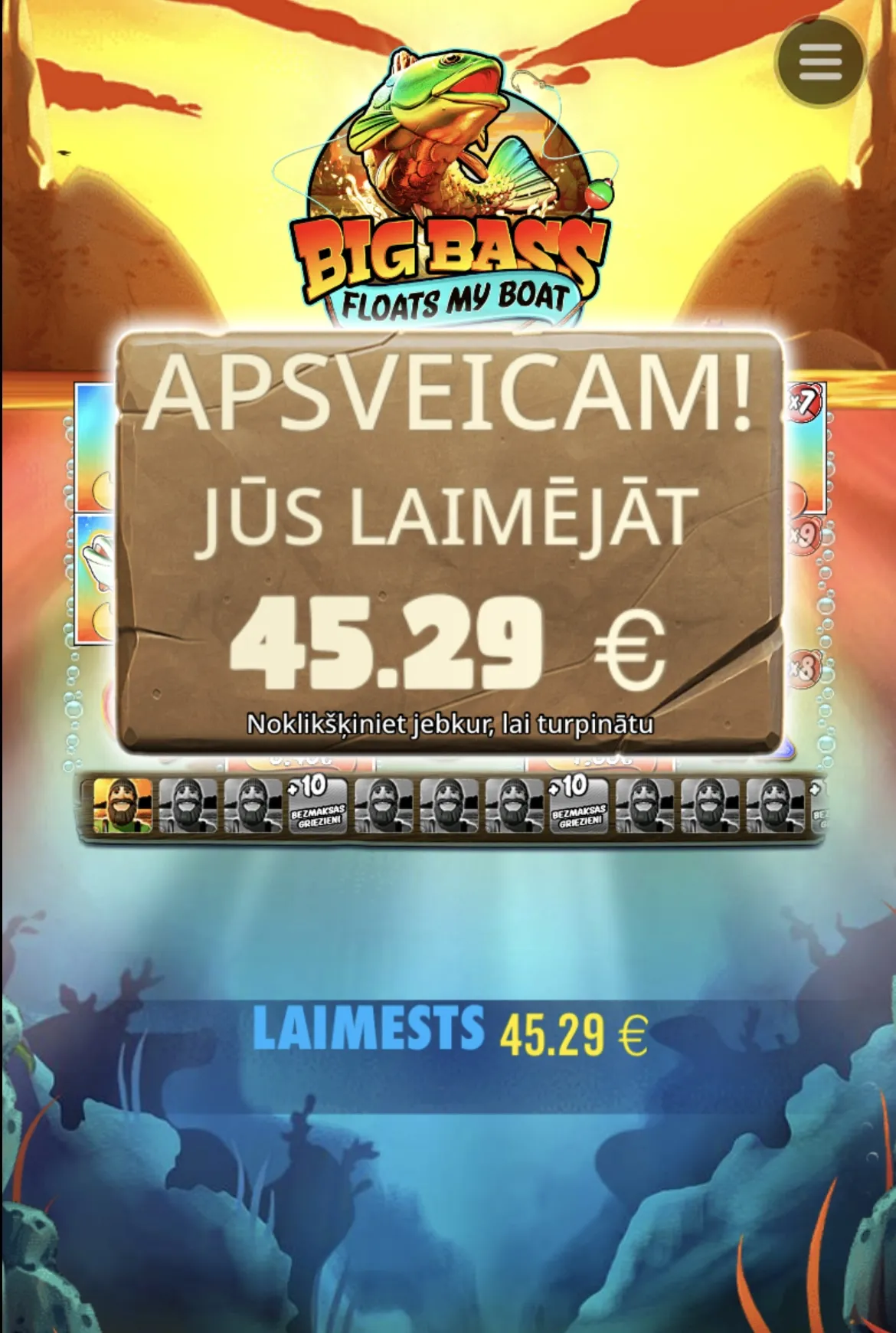User provided screenshot