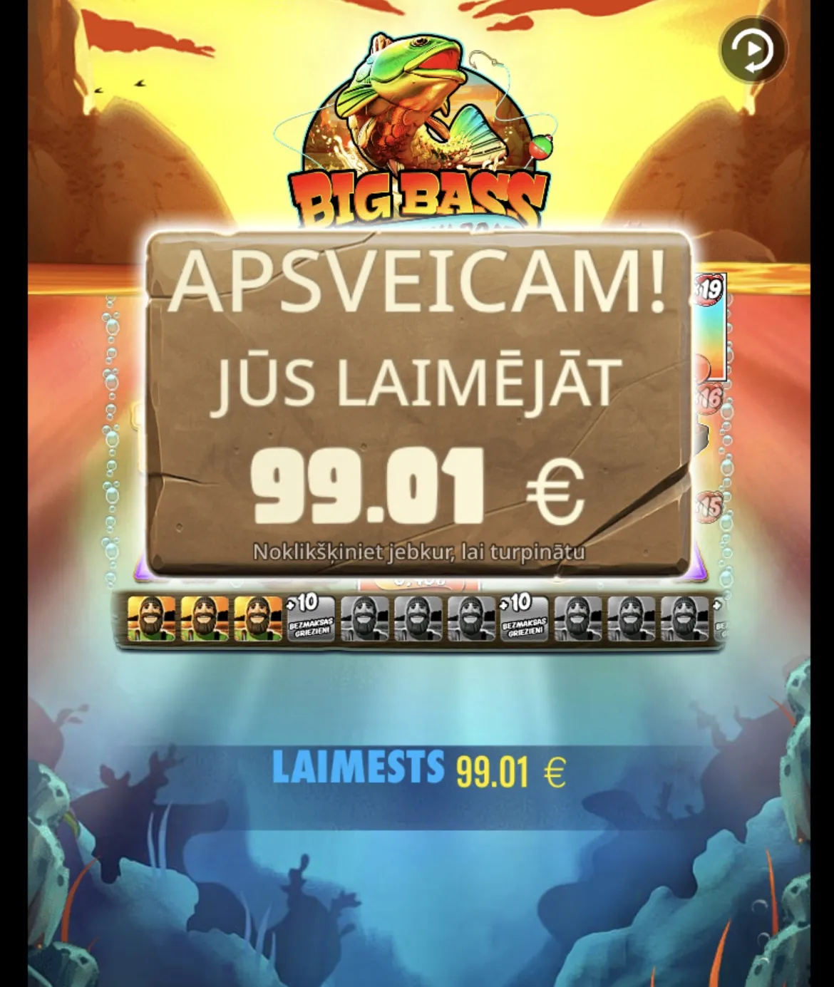 User provided screenshot