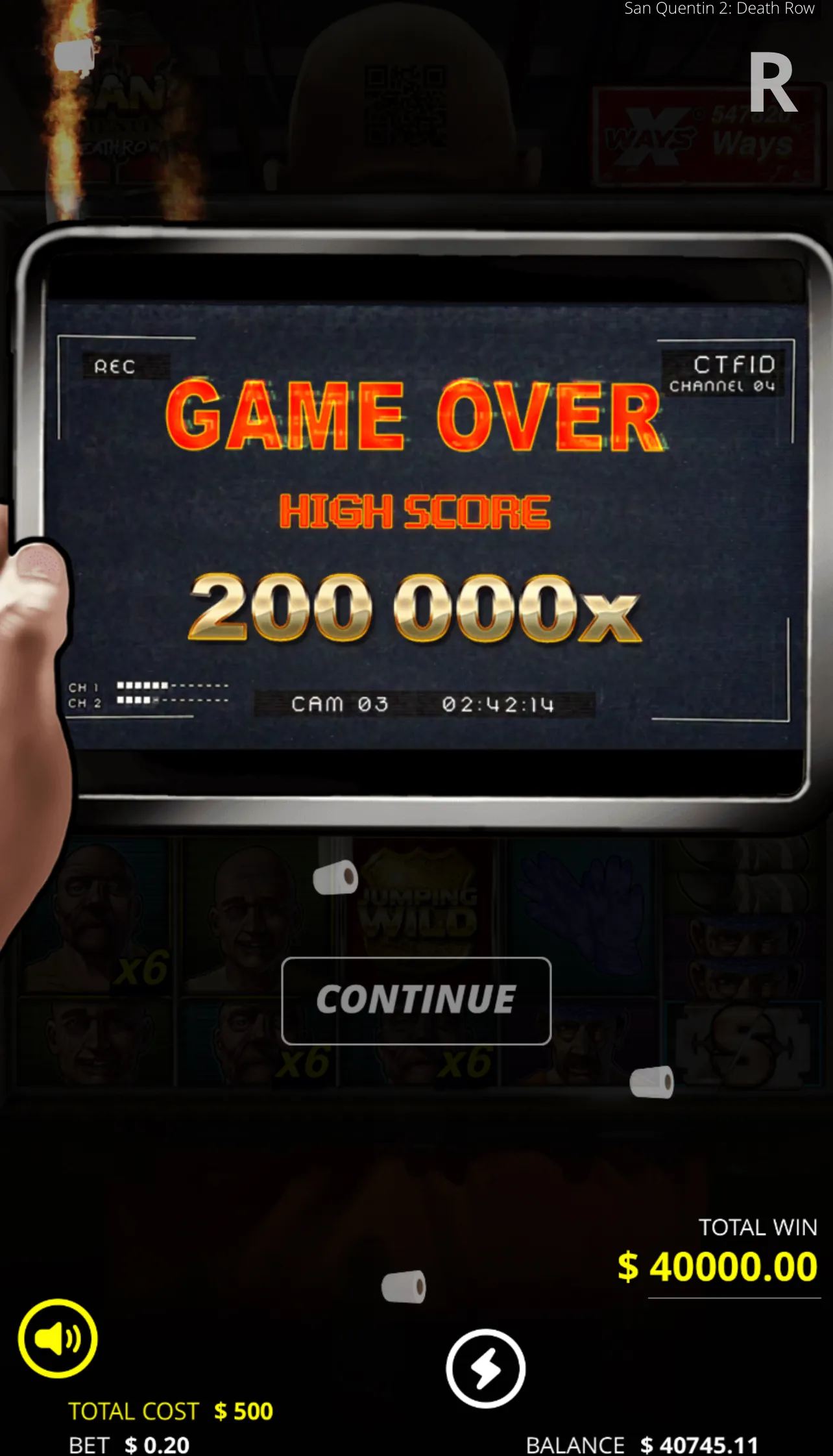 User provided screenshot