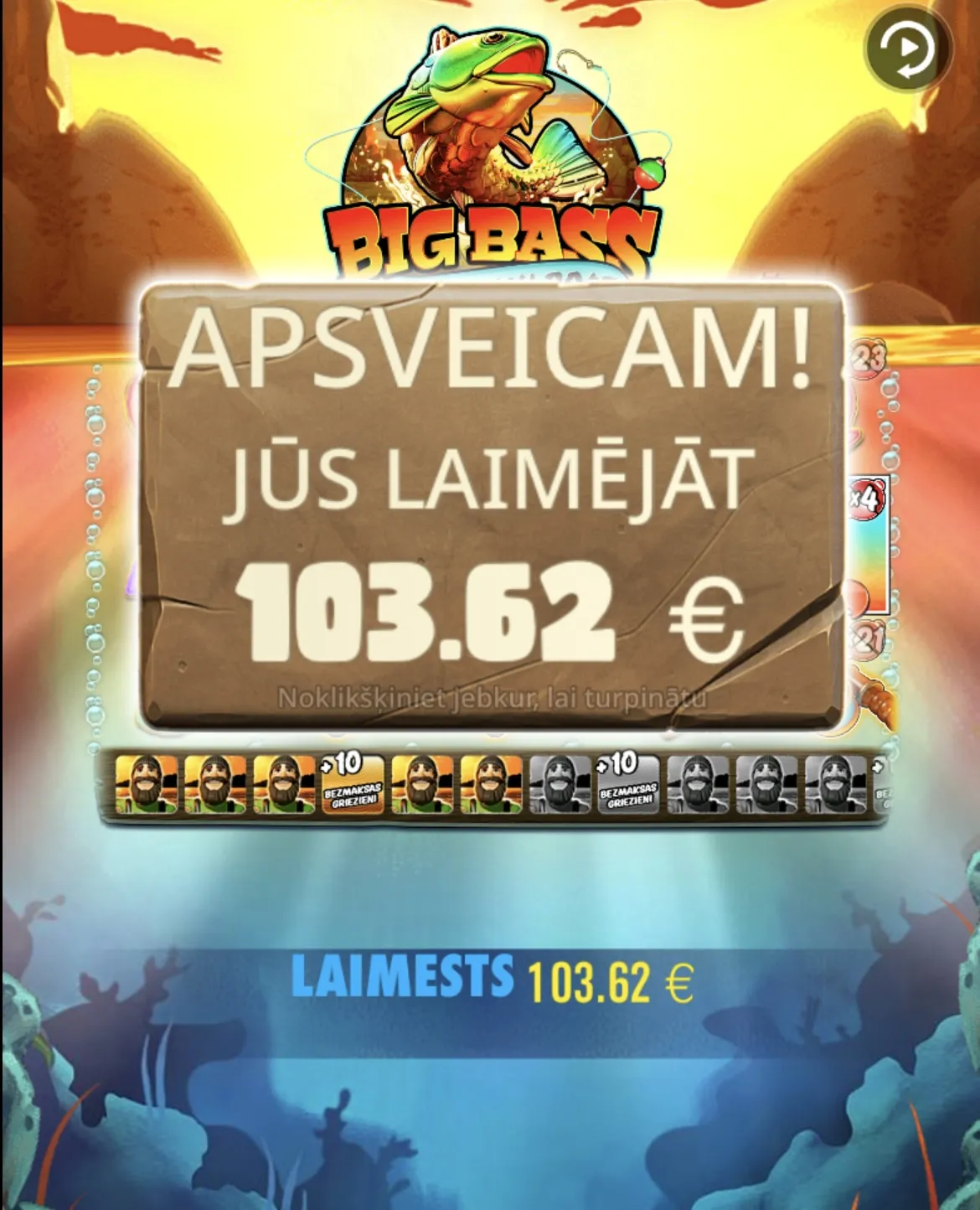 User provided screenshot