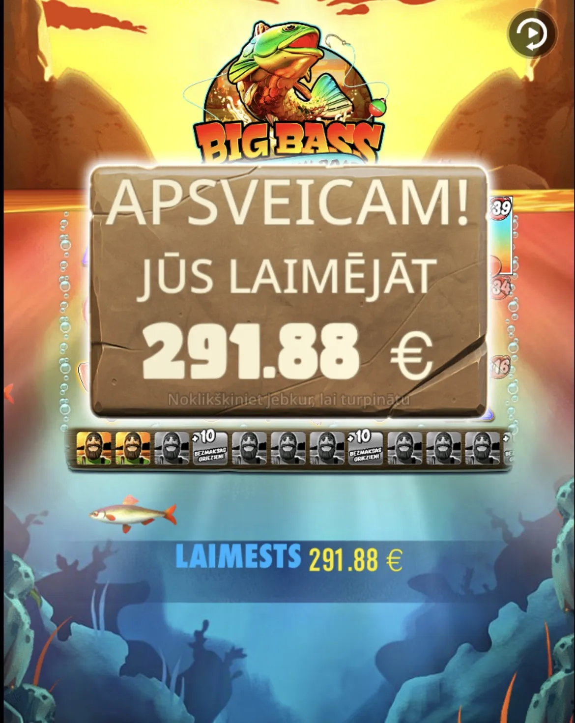 User provided screenshot
