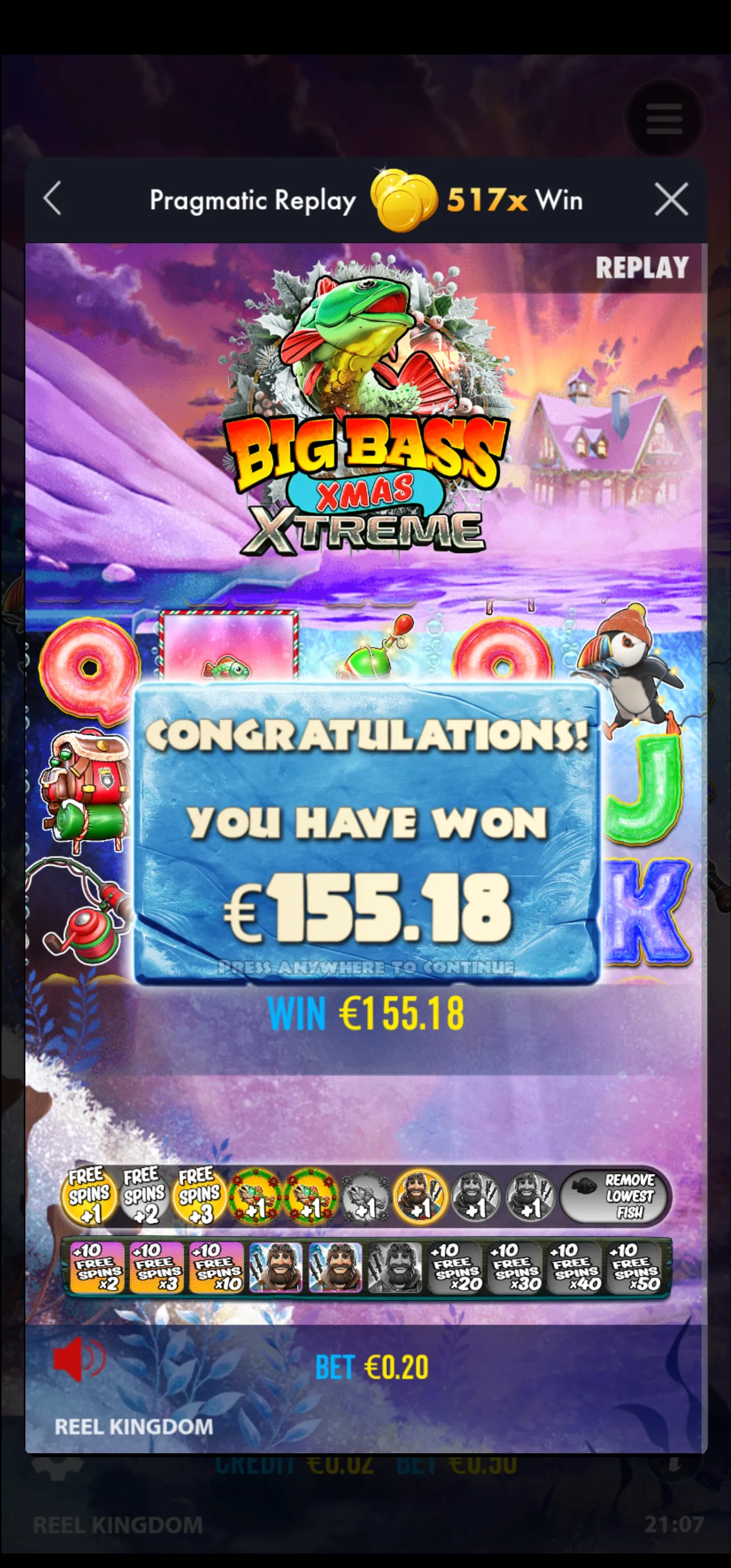 User provided screenshot