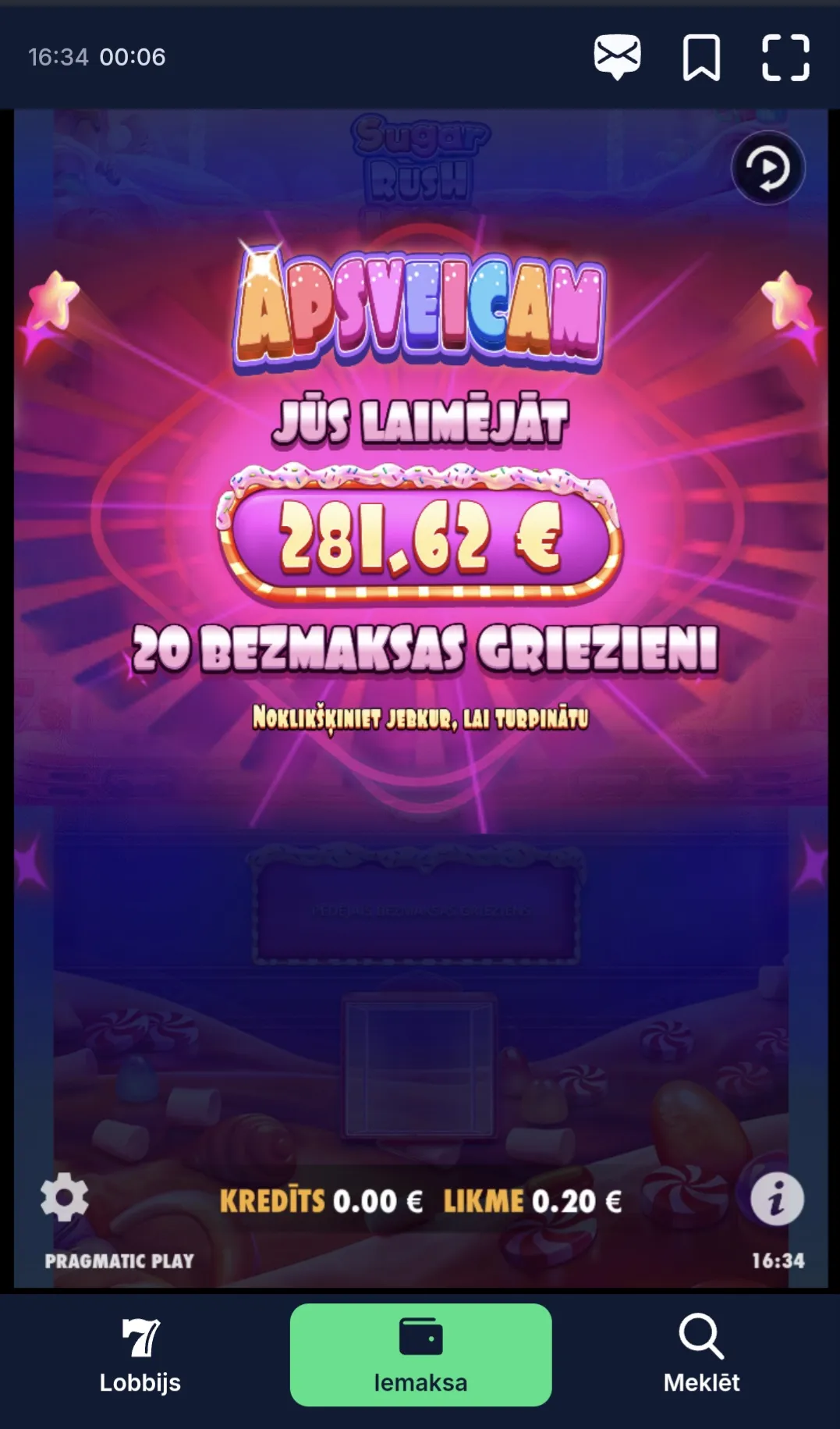 User provided screenshot