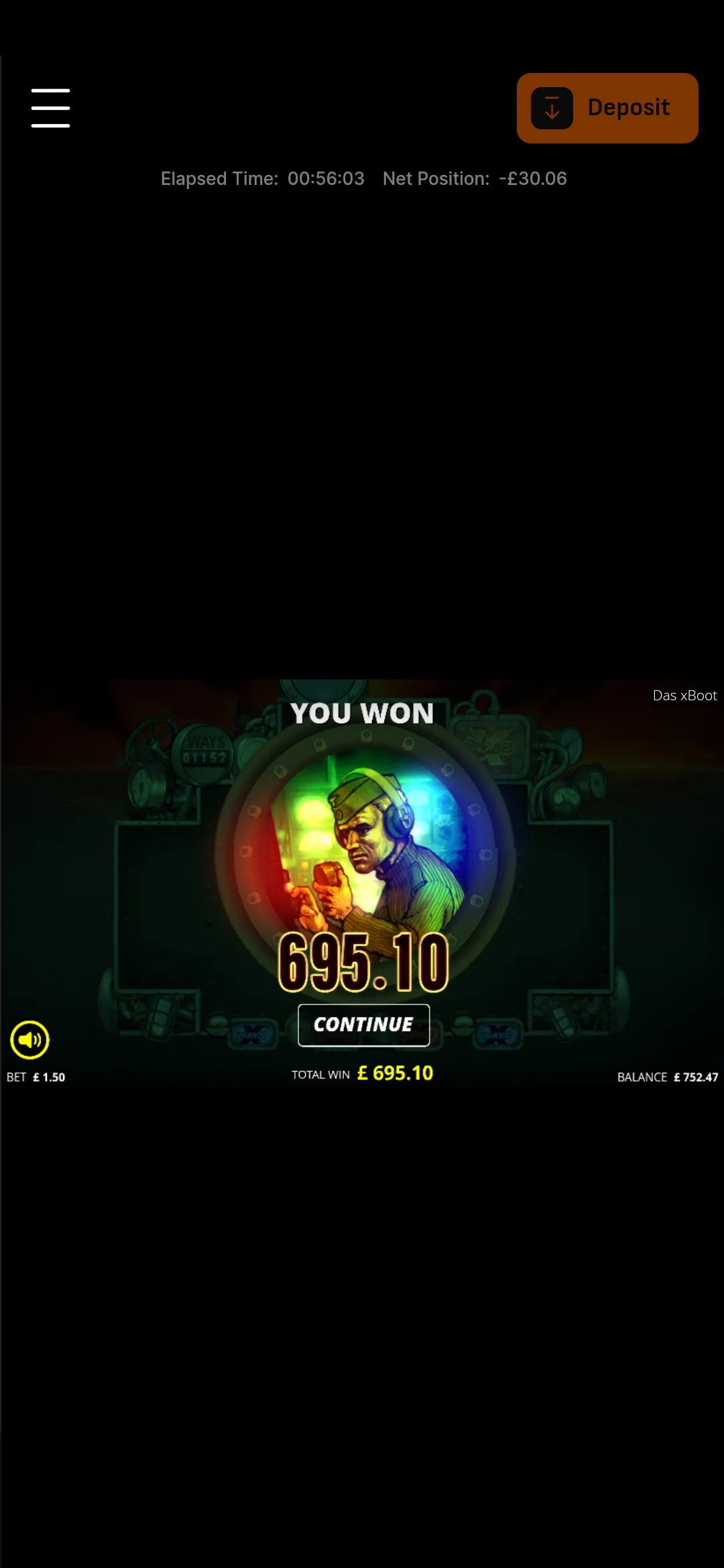 User provided screenshot