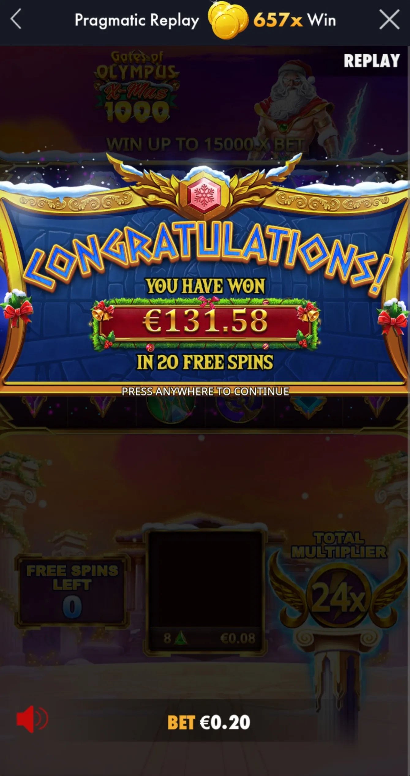 User provided screenshot