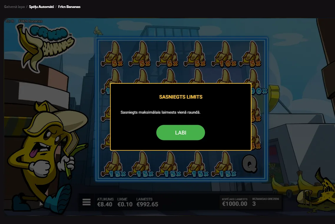 User provided screenshot