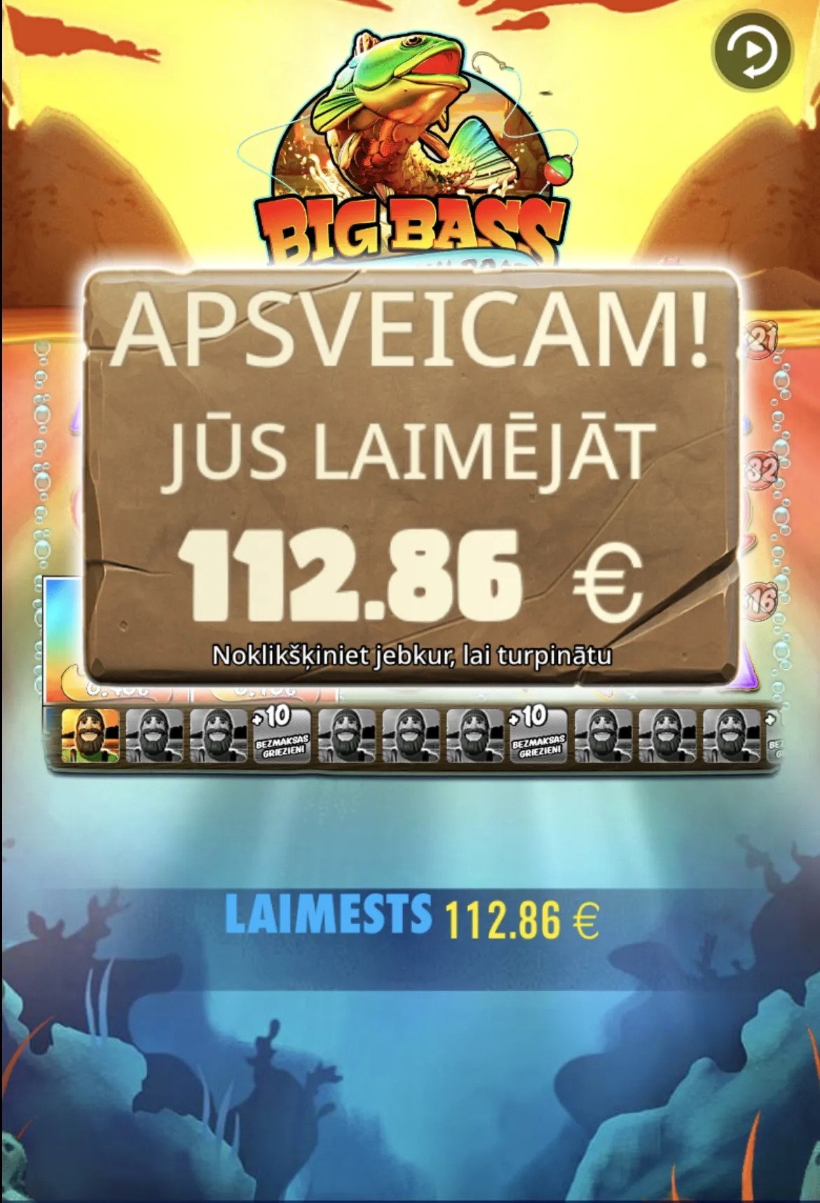 User provided screenshot