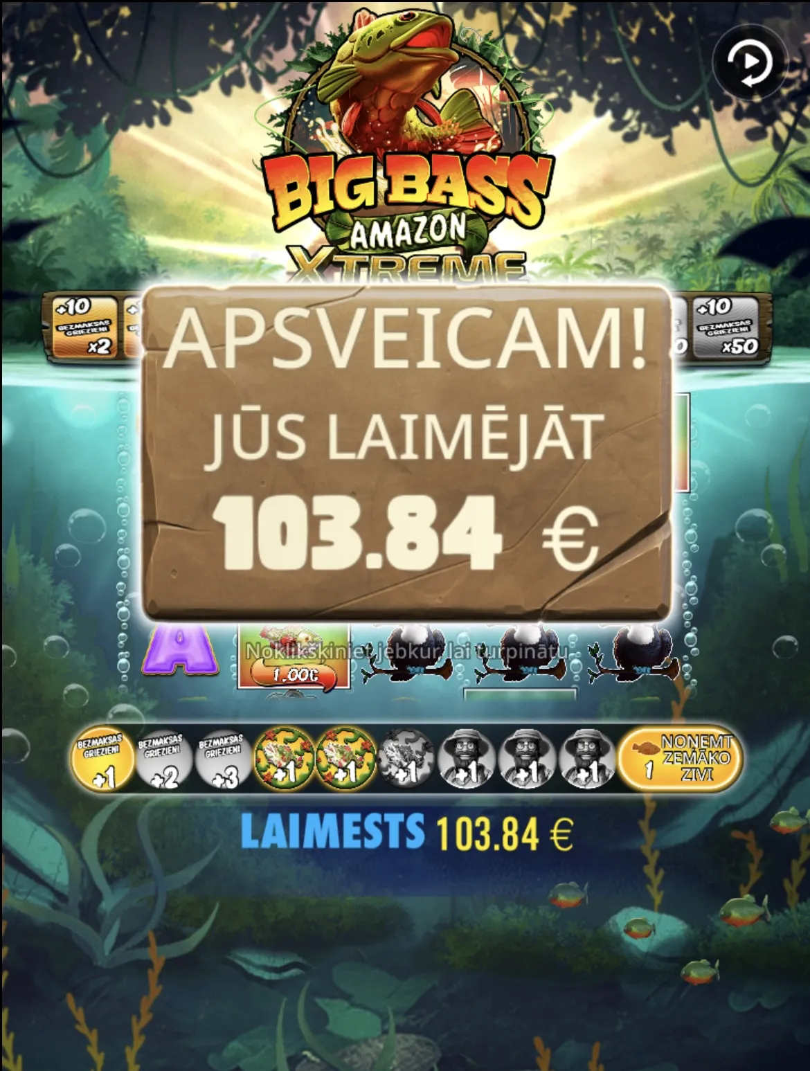 User provided screenshot