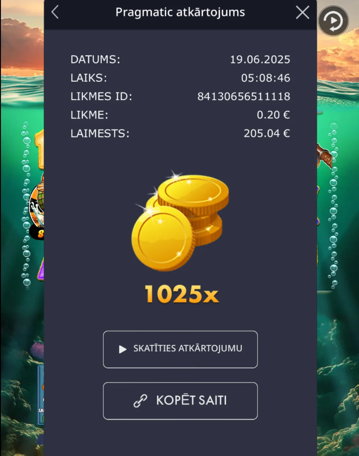 User provided screenshot