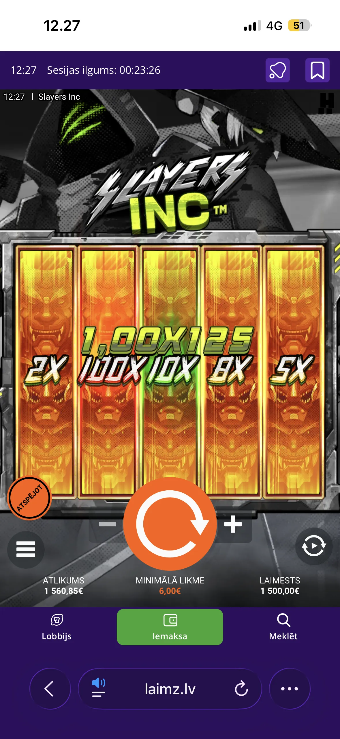 User provided screenshot