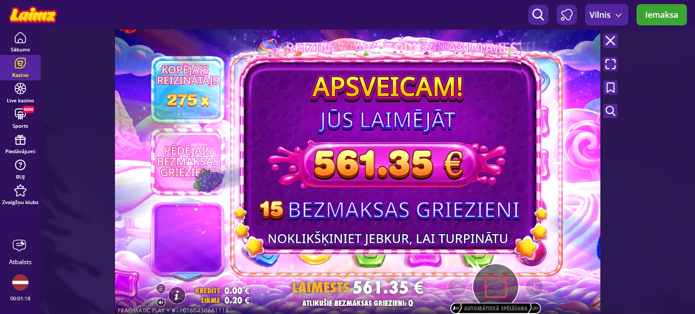 User provided screenshot